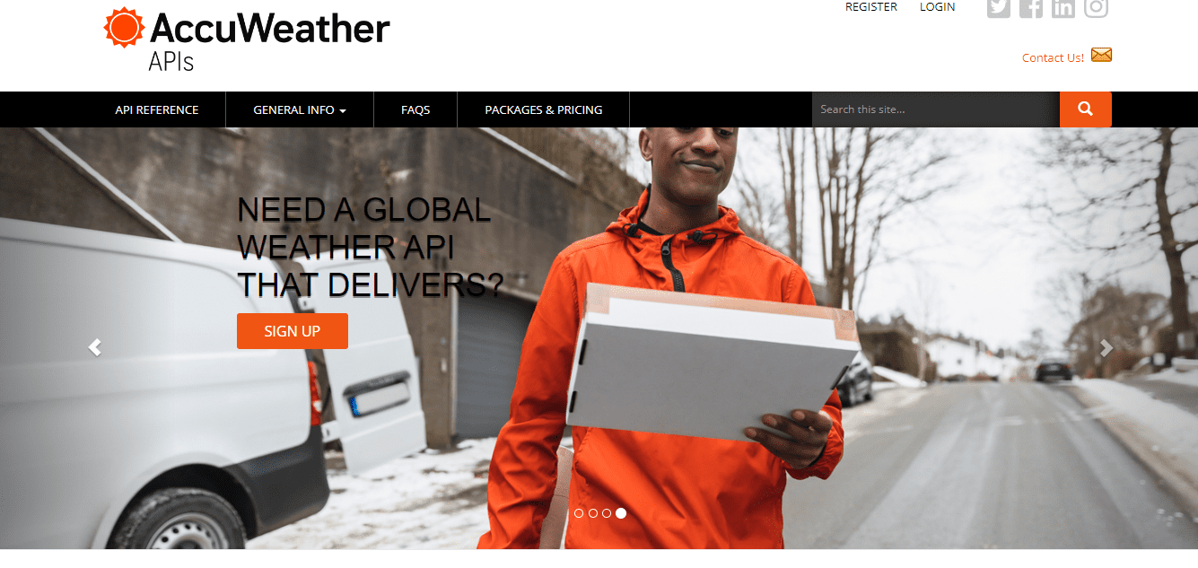 Accuweather API
